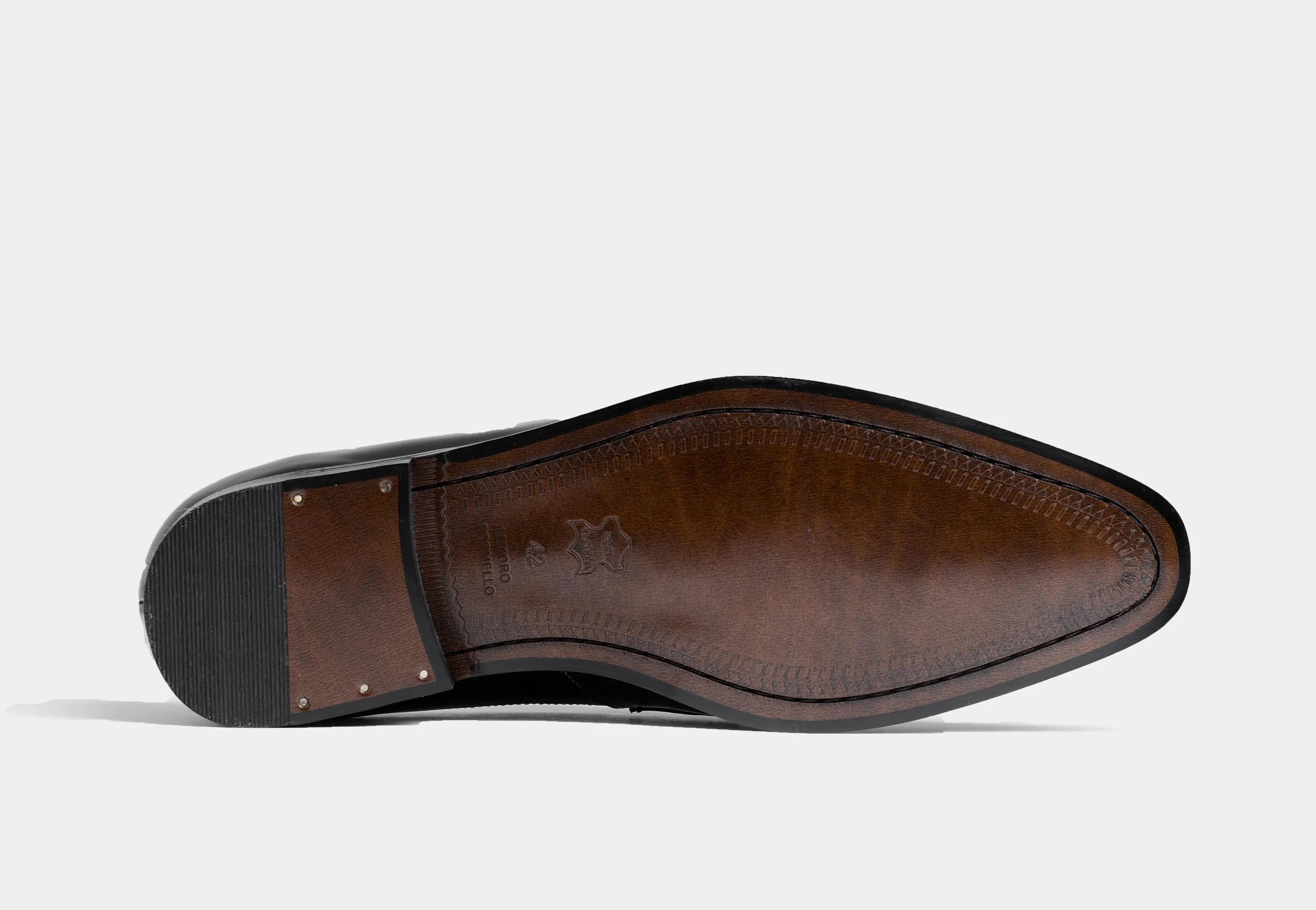 ALFONSO | MEN DARK BROWN CAP-TOE DERBYS