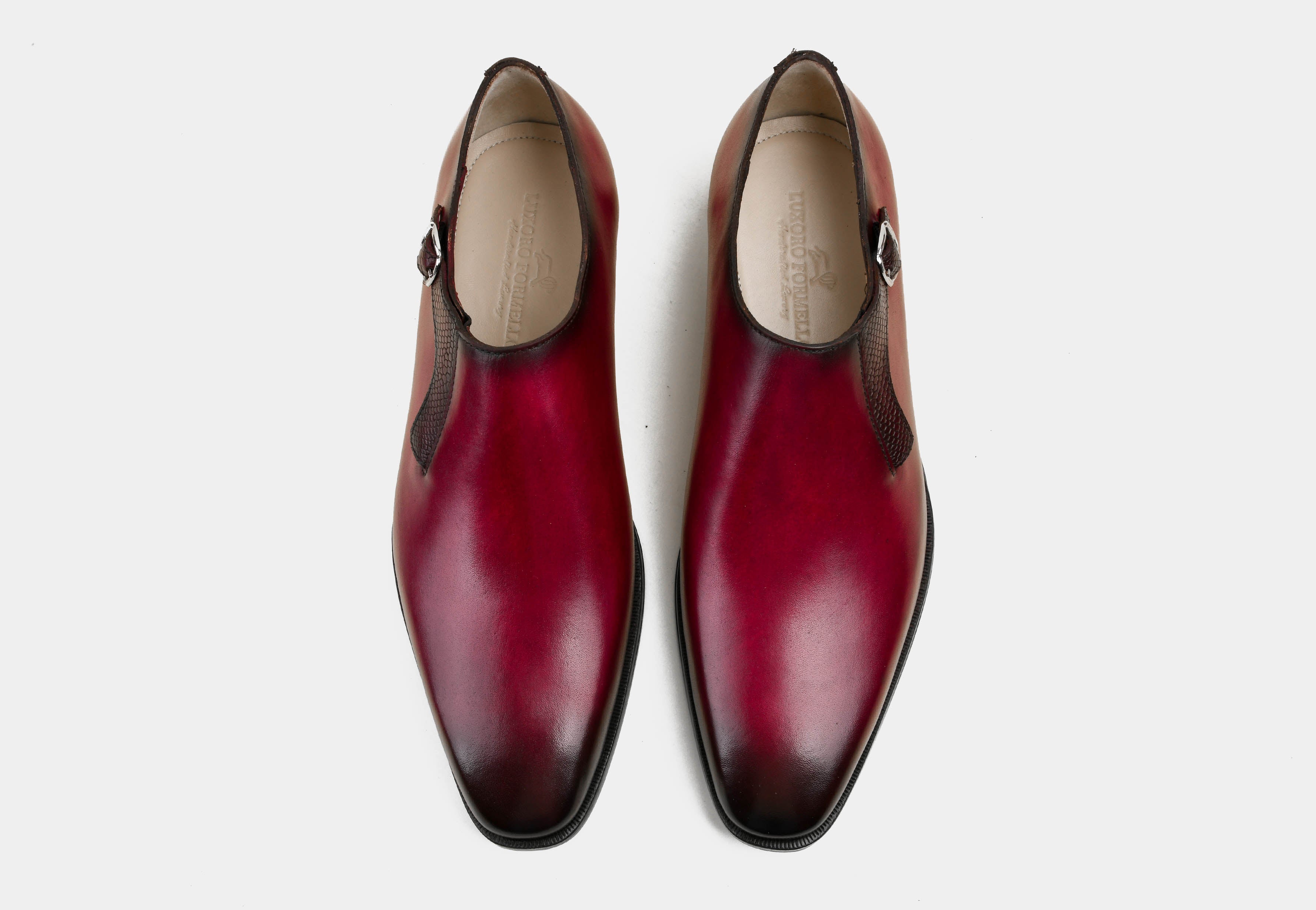 CARLO | MEN RUBY MONK STRAP SHOES