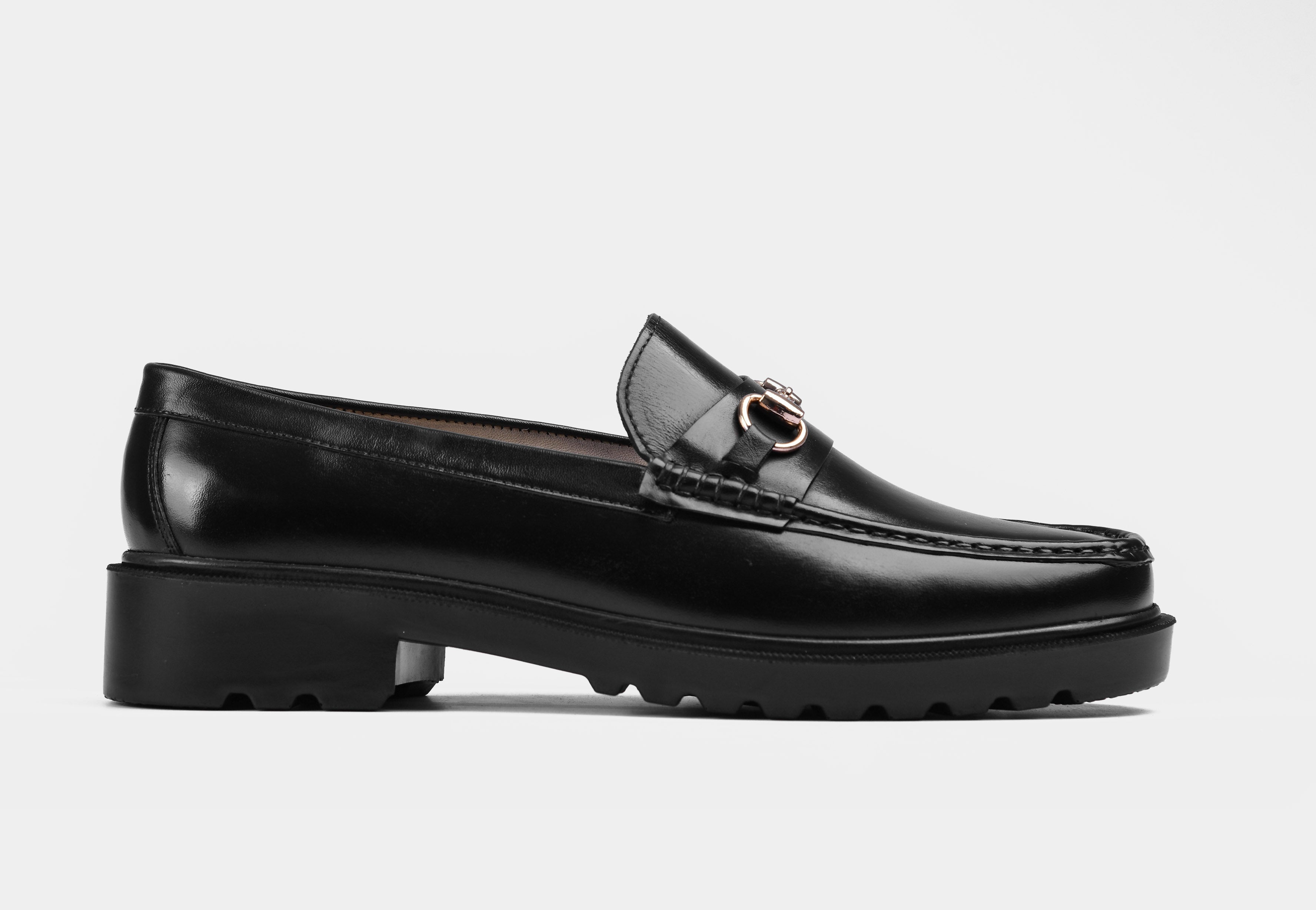 BLACK BIT LOAFERS | SOLESCULPT LITE (Reserved-Release)