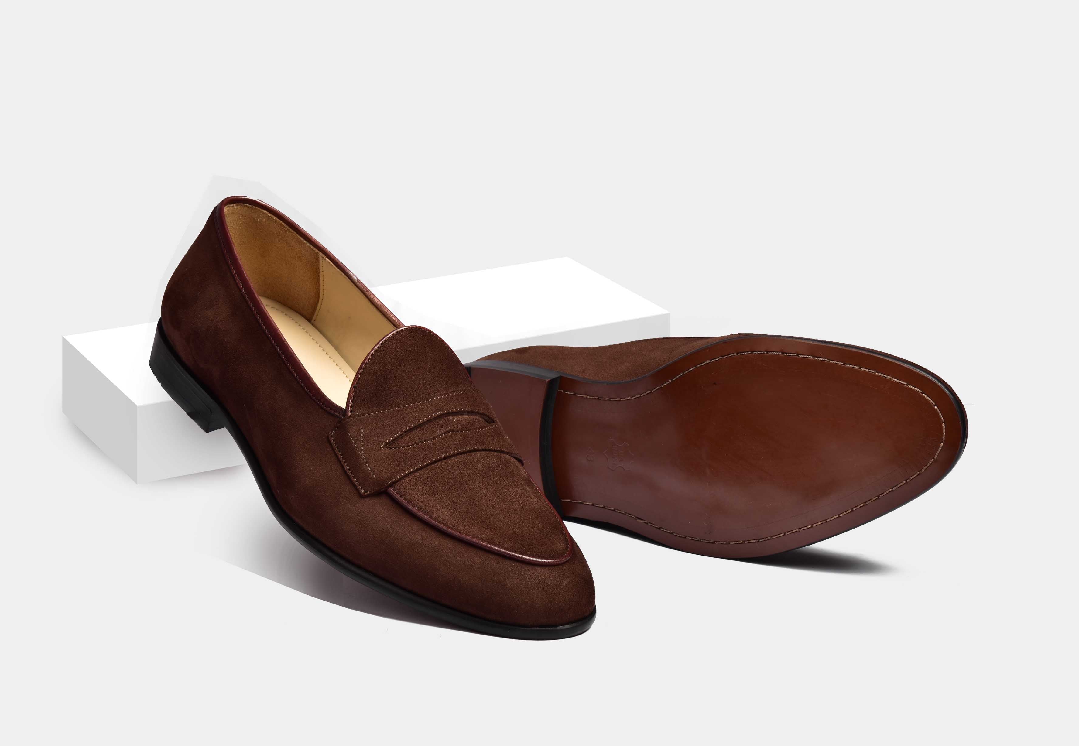 ARNO | Brown Suede With Grand Penny (Reserved-Release)