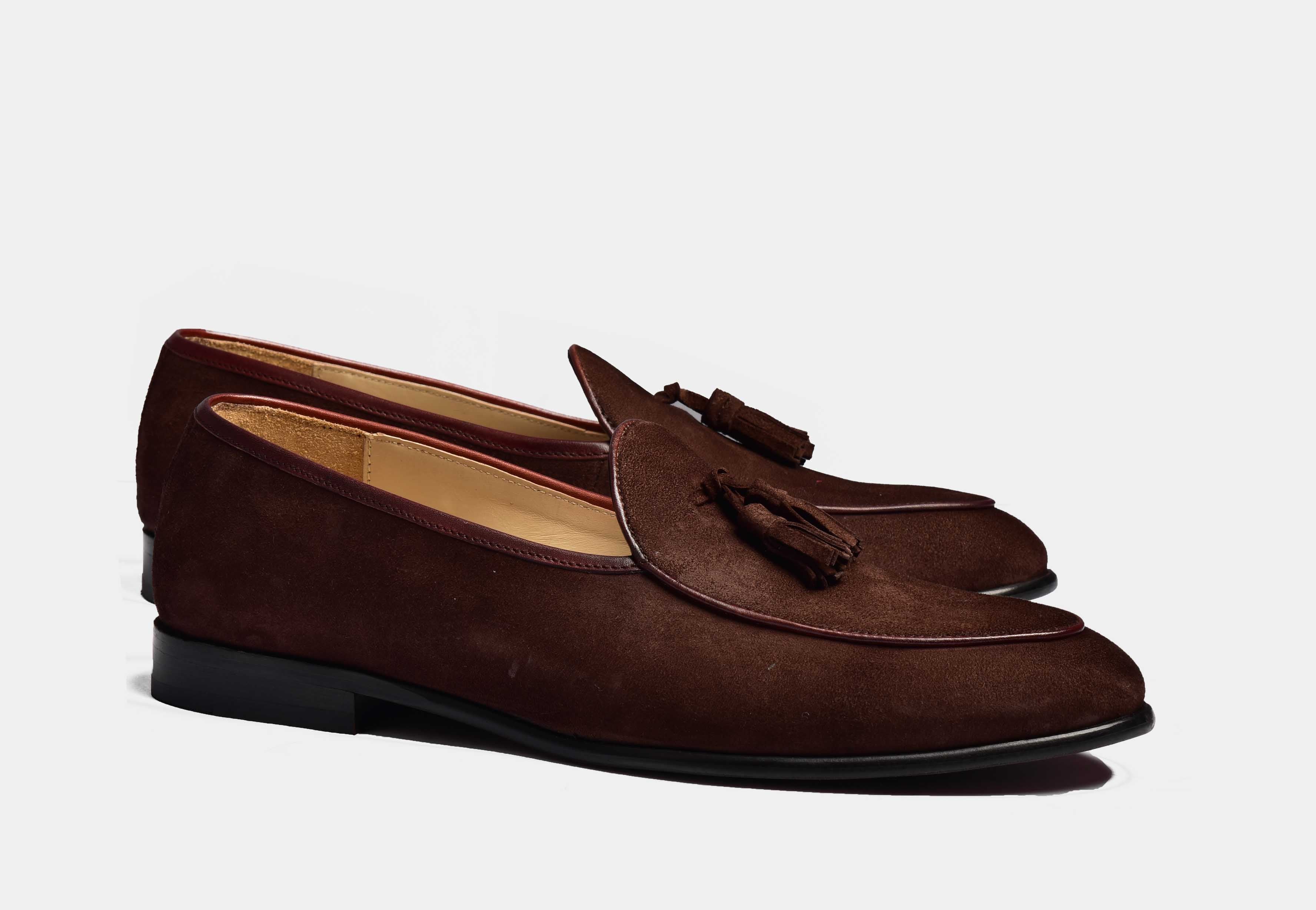 ARNO | Brown Suede With Classic Tassels (Reserved-Release)