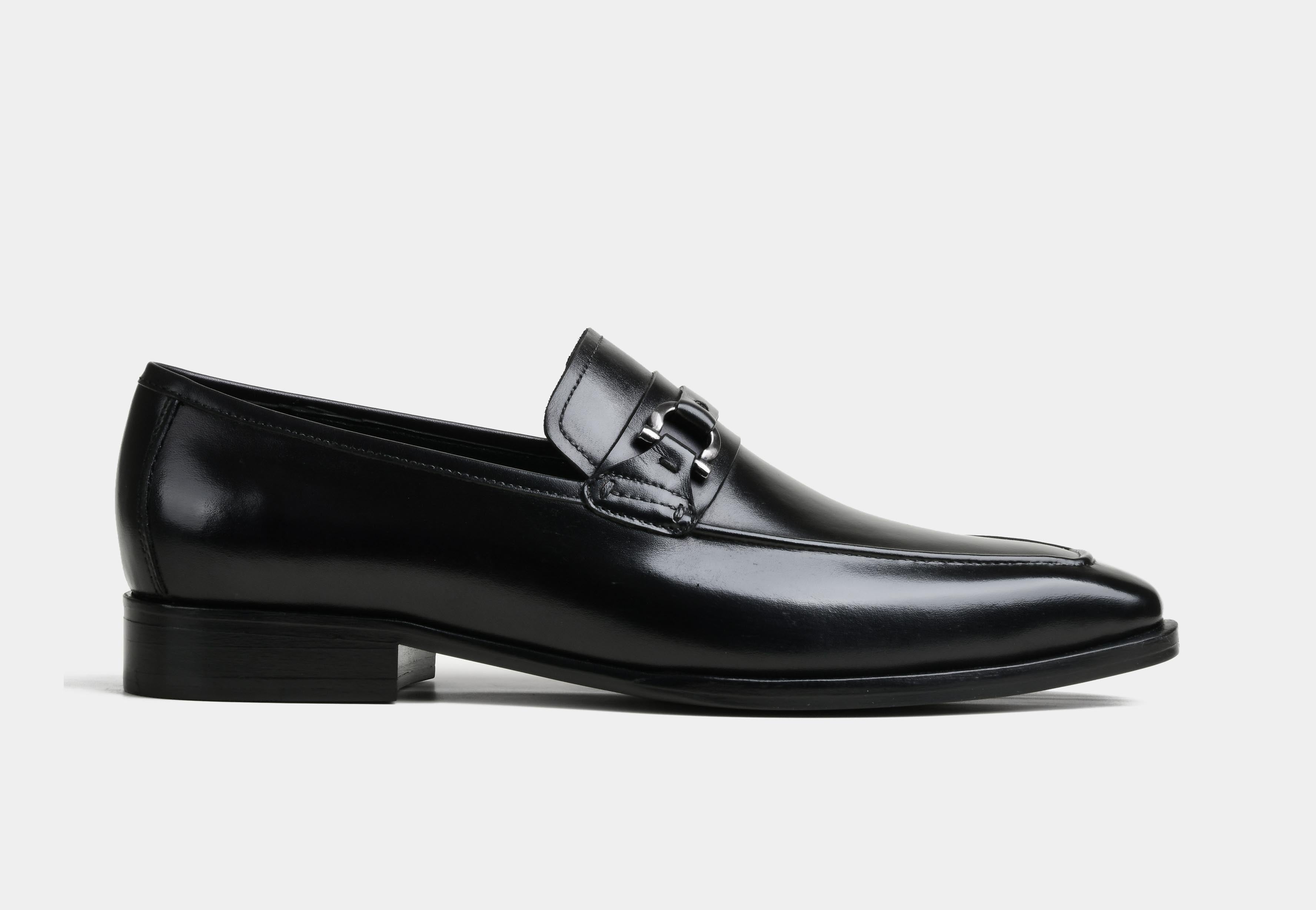 ARNAUD | MEN BLACK LEATHER LOAFERS (Reserved-Release)