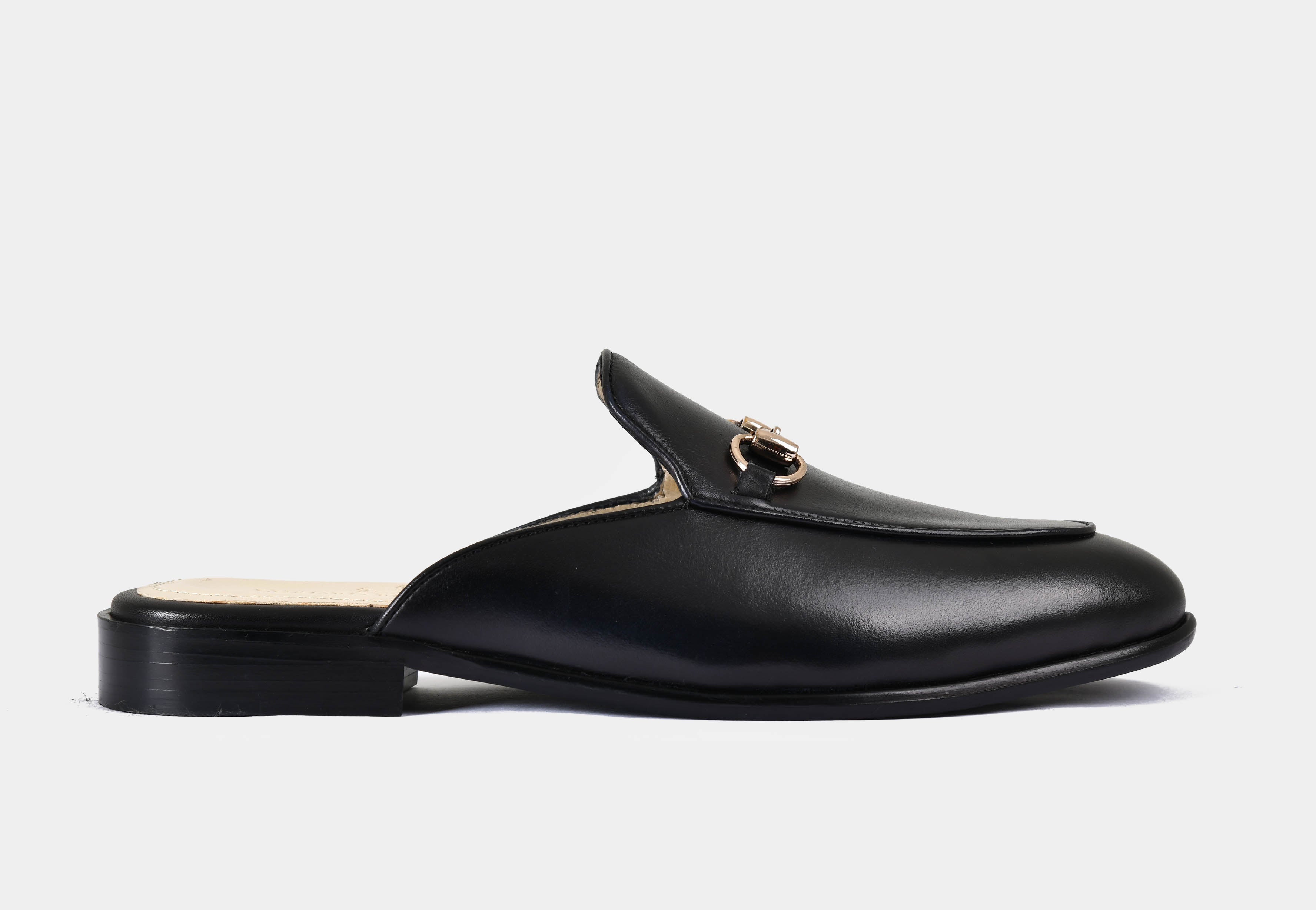 Mule | Black with Gold Trim (Reserved-Release)