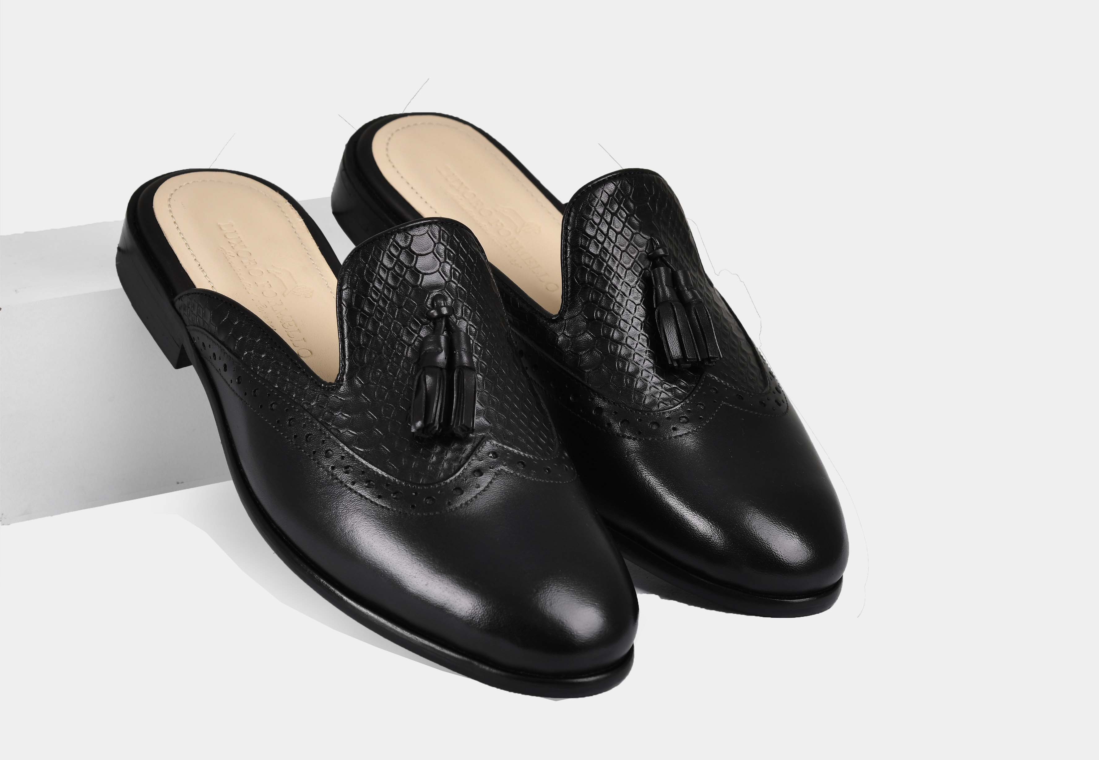 MULE | TASSEL TEXTURED BLACK (Reserved-Release)