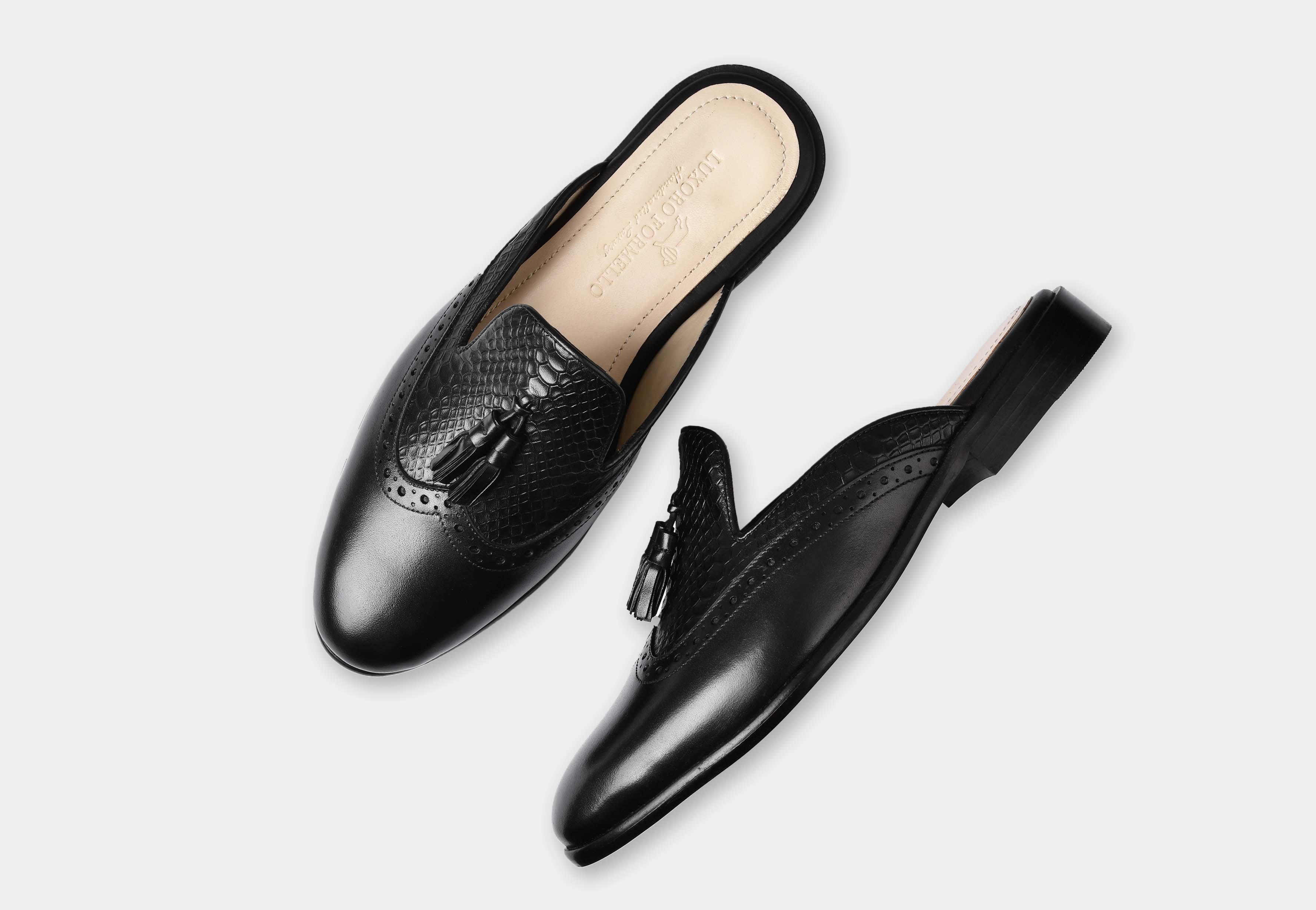 MULE | TASSEL TEXTURED BLACK (Reserved-Release)