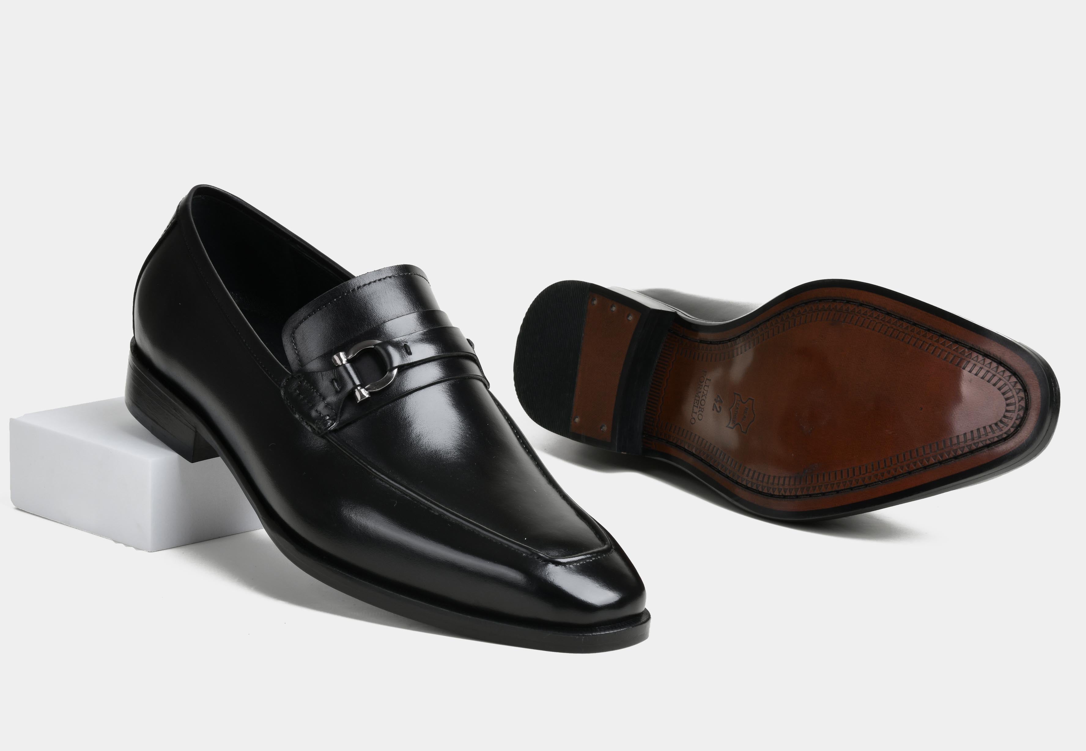 ARNAUD | MEN BLACK LEATHER LOAFERS (Reserved-Release)