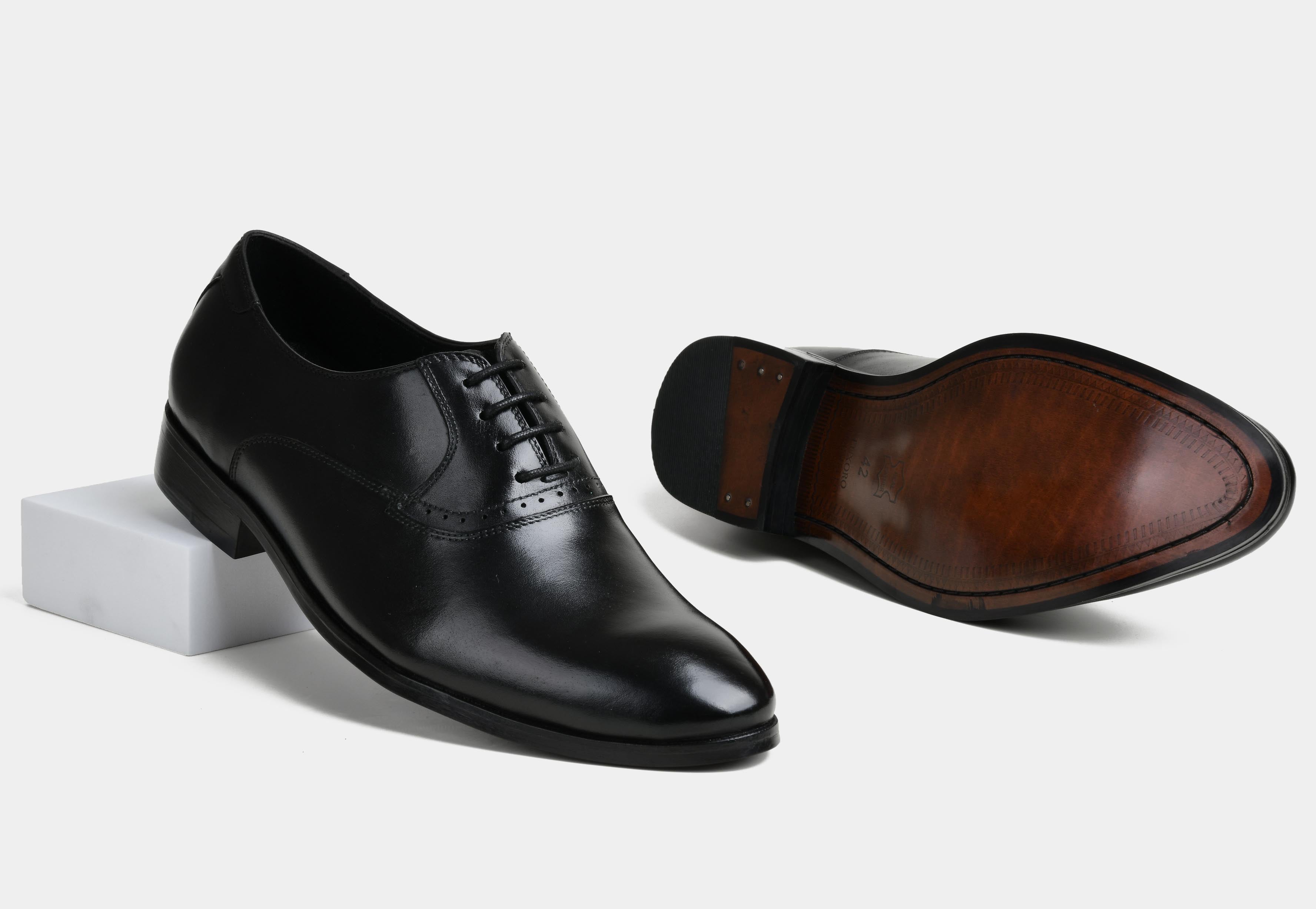 ANTON | BLACK LEATHER OXFORD (Reserved-Release)