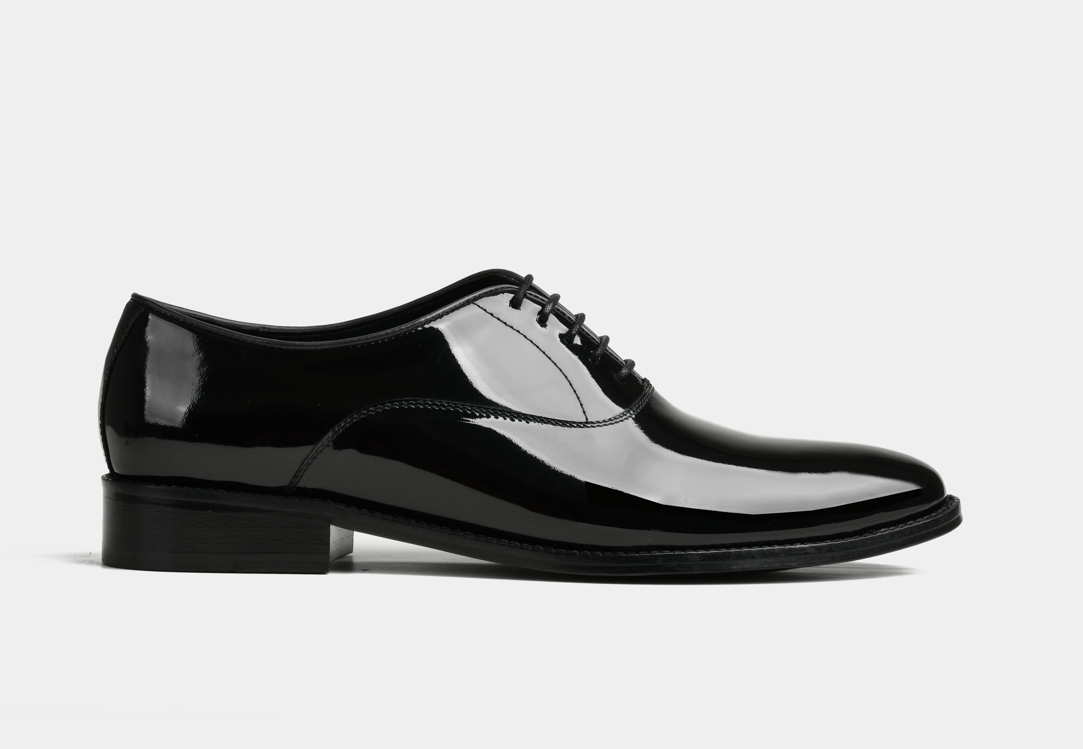 MARCEL | CLASSIC PLAIN TOE PATENT OXFORD (Reserved-Release)