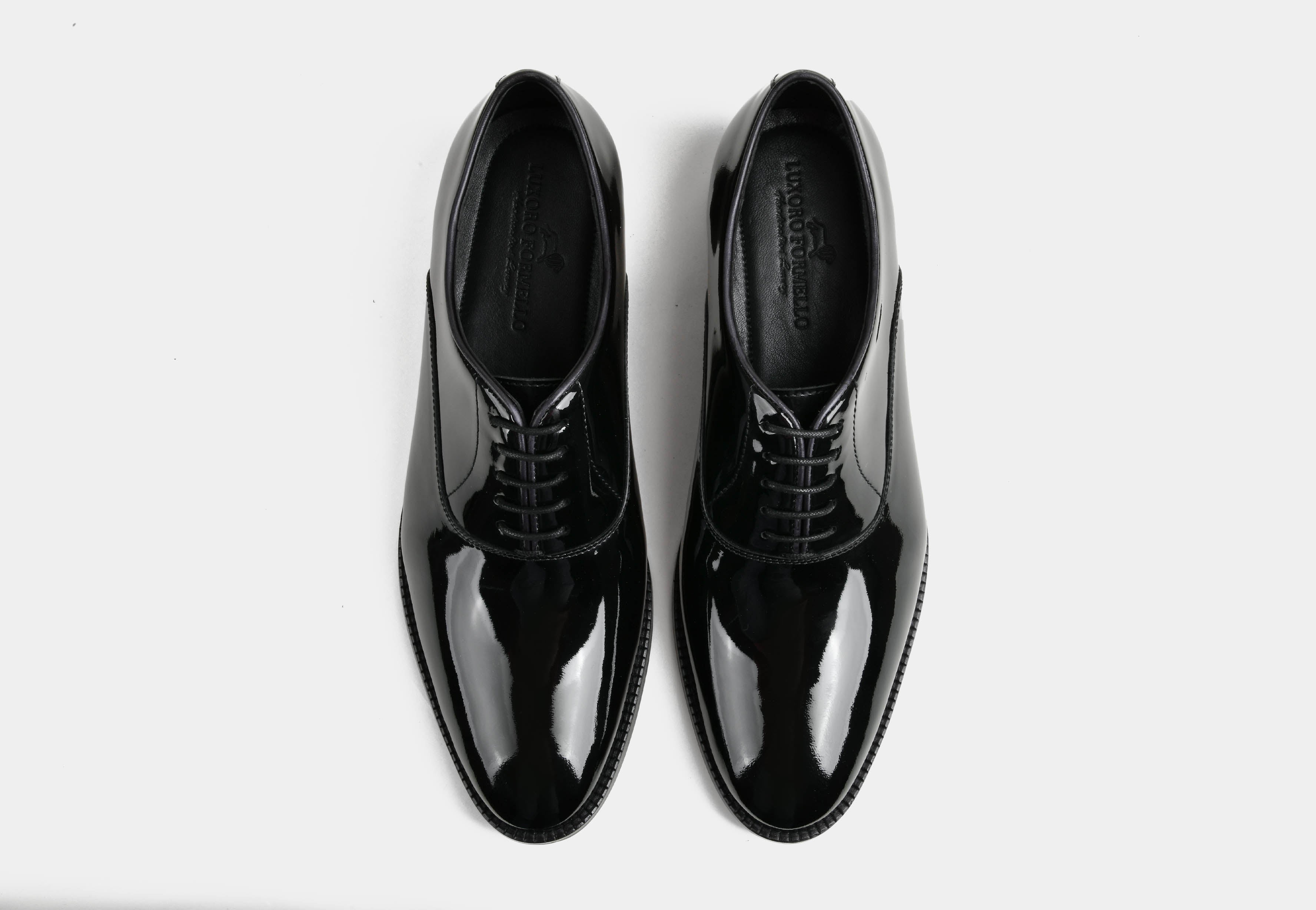MARCEL | CLASSIC PLAIN TOE PATENT OXFORD (Reserved-Release)